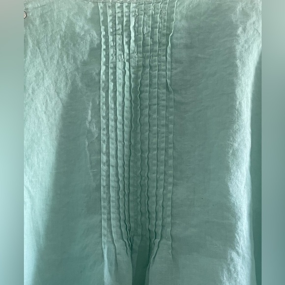 EUC Johnny Was LA Floral Embroidered BOHO Contessa Pintuck Poncho Blouse Size XL - Picture 6 of 15